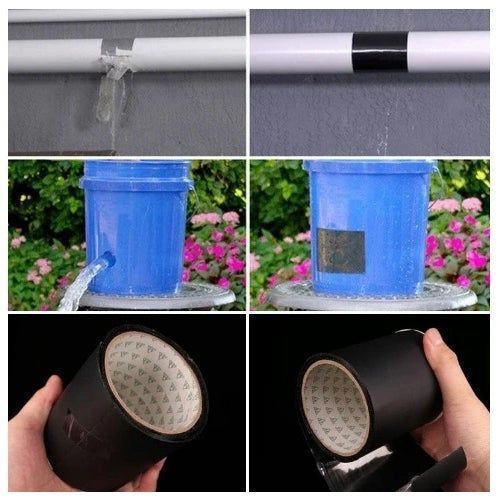 Waterproof Leakage Repair Aluminium Foil Tape For For Plastic, Metal, Concrete Repair