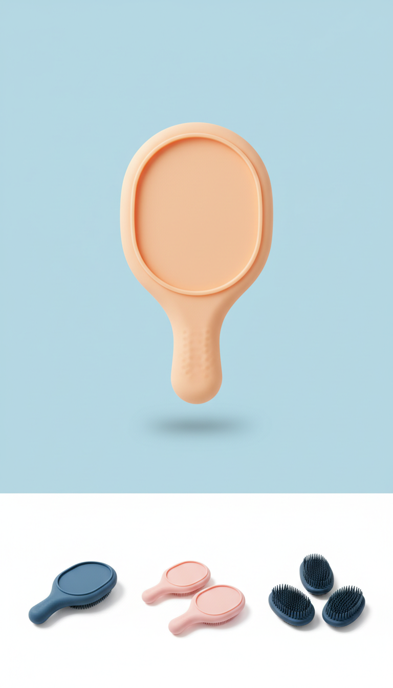 Silicone pet hair remover for sofas
