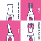 Veet Sensitive Precision Beauty Styler and Eyebrow Tools Trimmer For Women