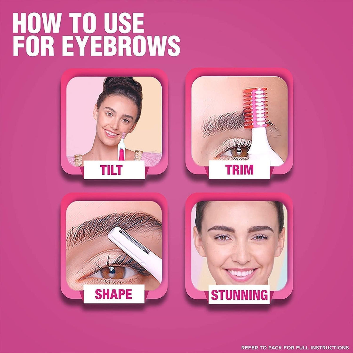 Veet Sensitive Precision Beauty Styler and Eyebrow Tools Trimmer For Women
