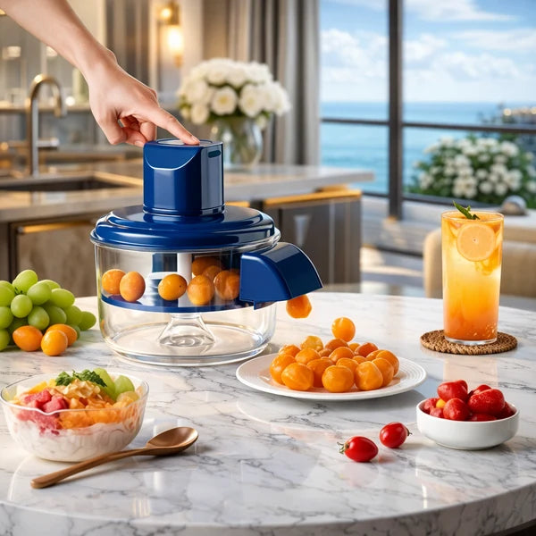 Multi-Functional Vegetable & Fruit Chopper | Manual Food Cutter