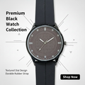 Vitz Regalia Black Colour Men Watch