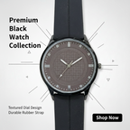 Vitz Regalia Black Colour Men Watch