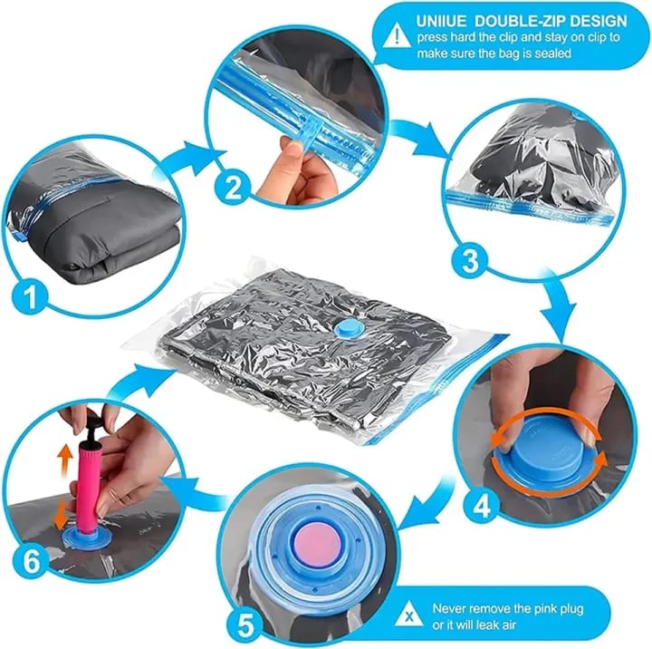 Vacuum Storage Bags | Space Saver Bags for Clothes & Bedding