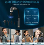 Upgrade Extension Handle Back Massage Percussion Hammer for Athletes for Muscle Pain Relief Gun