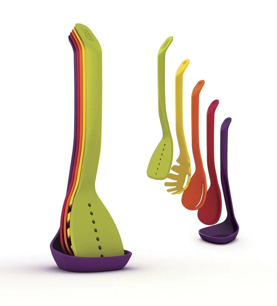 Winner Plast Compact Kitchen Tool Set with Magnetic Handles