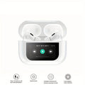 White Bluetooth Earphones for Men Women with Long Battery