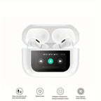 White Bluetooth Earphones for Men Women with Long Battery