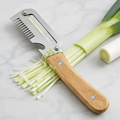 3-in-1 Vegetable Peeler & Cutter | Stainless Steel Kitchen Tool